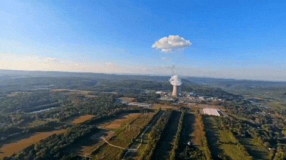 TechDogs-"A GIF Of A Talen Nuclear Power Plant"