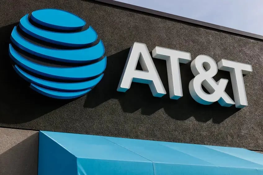 TechDogs-"An Image Of AT&T's Logo"