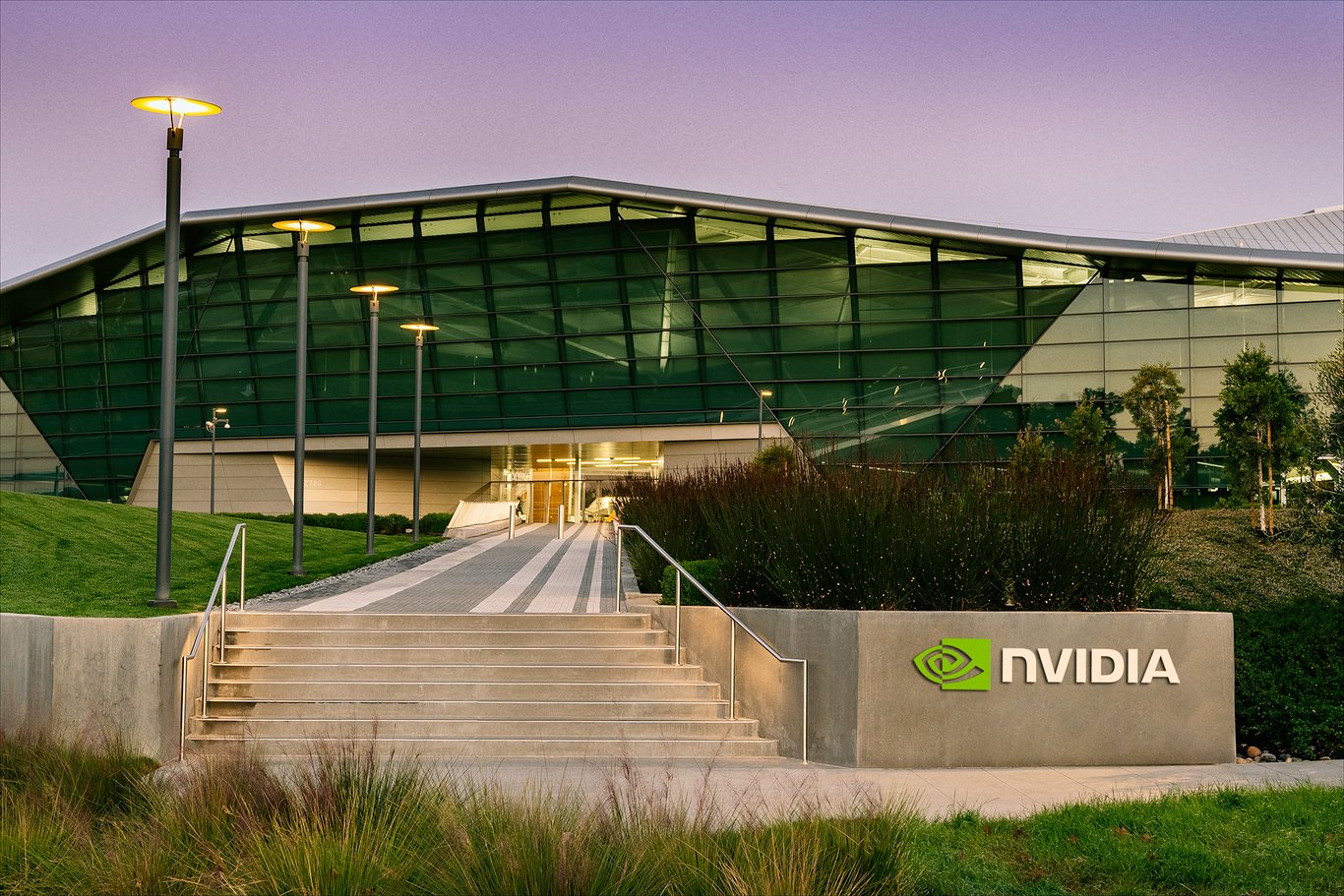 TechDogs-"An Image Showing An NVIDIA Building"