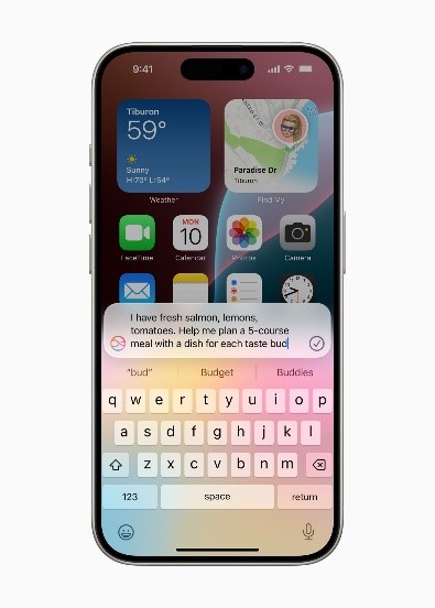 TechDogs-"ChatGPT Integration"-"An Image Showing Apple’s In-built ChatGPT Integration"
