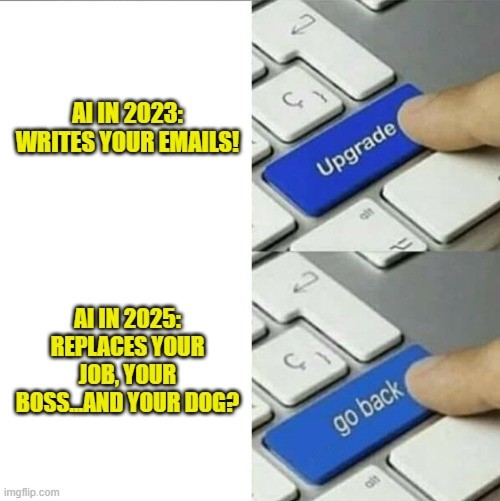 TechDogs-"That’s A Wrap!"-"A Meme About How Quickly AI Has Progressed"