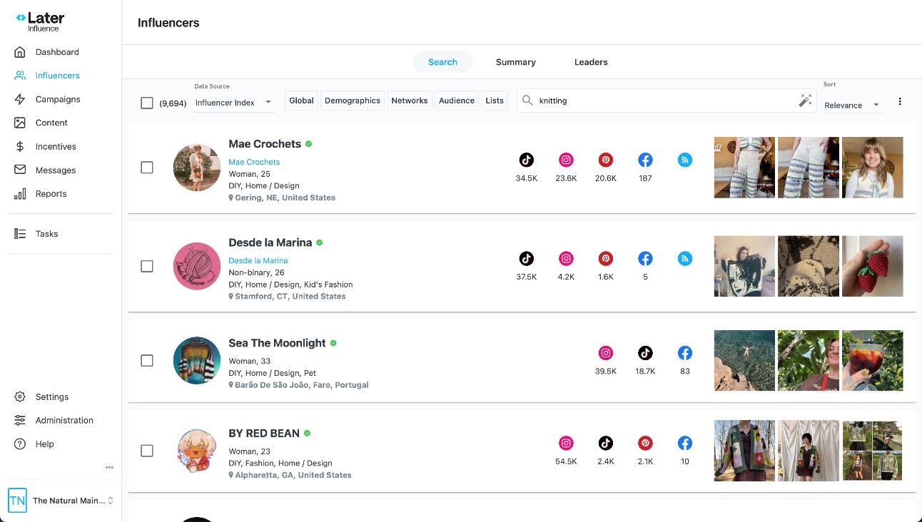 TechDogs-“Tool 4: Later Influence” - “Screenshot Of Later Influence Dashboard”
