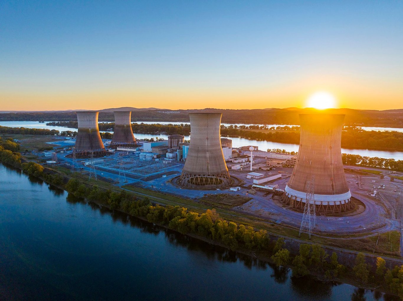 TechDogs-"An Image Of Constellation's Three Mile Island Nuclear Power Plant"