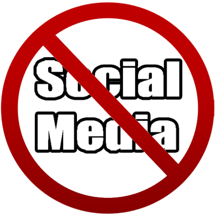 TechDogs-"An Image Showing Social Media Banned"