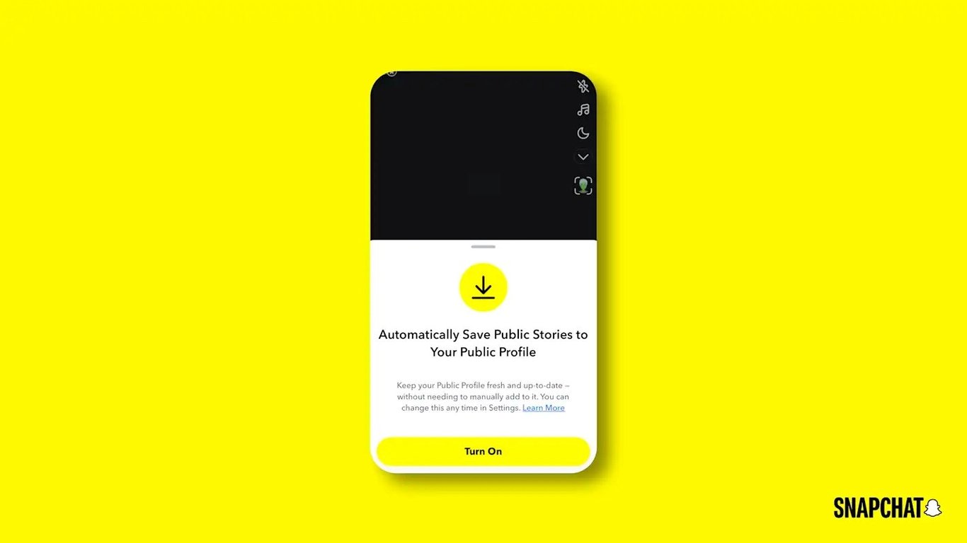 TechDogs-"Auto-Save Stories To Public Profiles"-"An Image Showing Snapchat Feature Auto Save Stories"