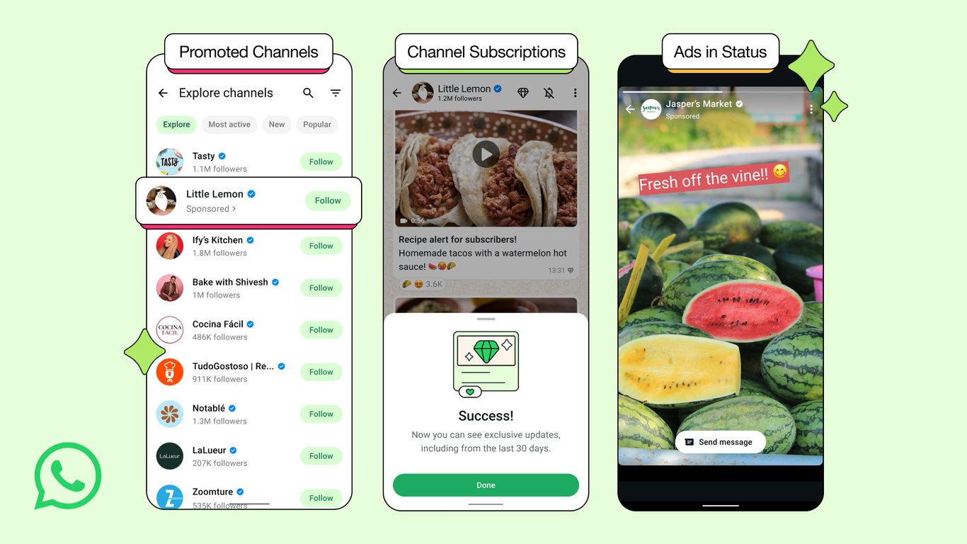 TechDogs-"An Image Depicting Ads In WhatsApp"