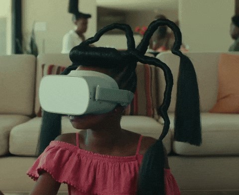 TechDogs-"Immersive Smart Entertainment Systems"-"An Image Showing A Girl Wearing VR"