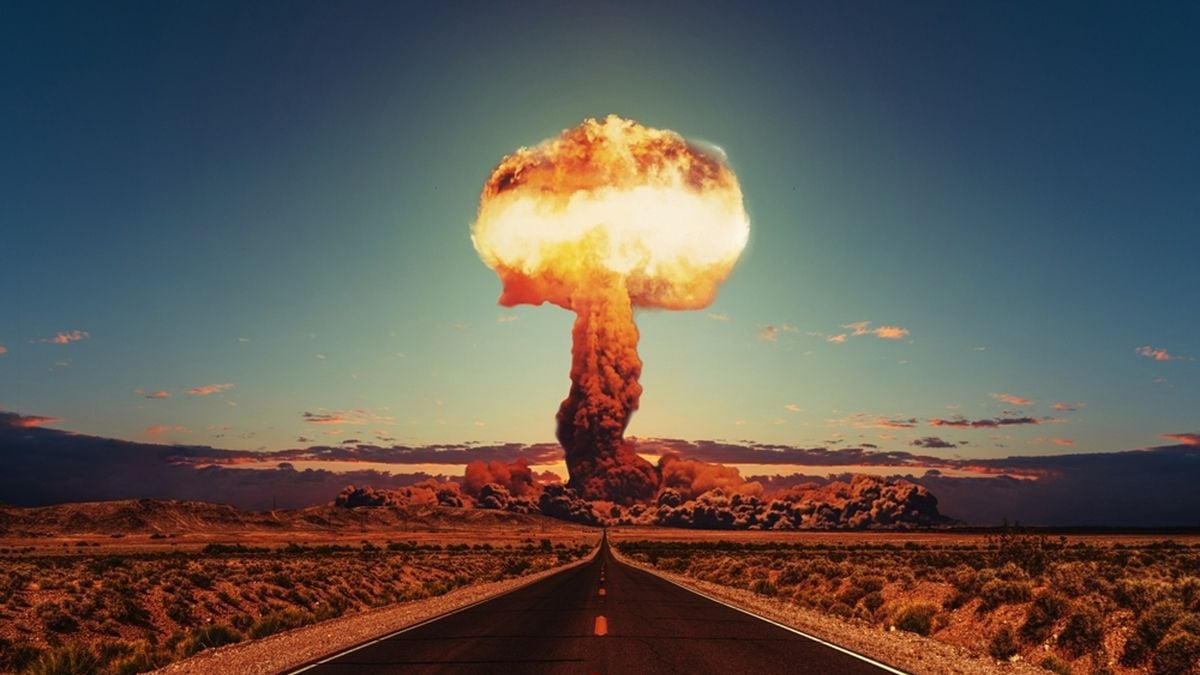 TechDogs-"An Image Of A Nuclear Explosion In The Distance"
