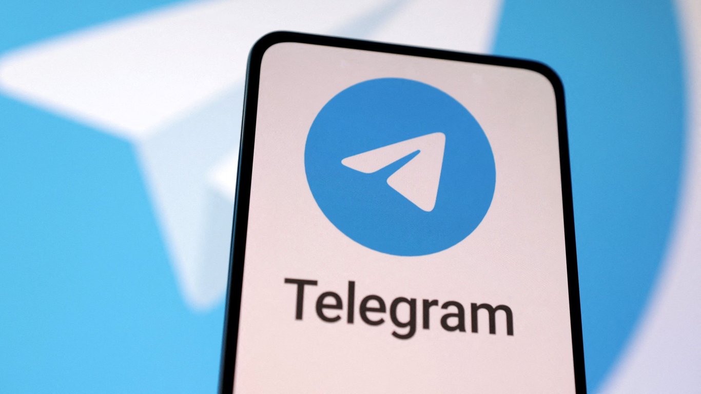 TechDogs-"An Image Showing Telegram Logo On A Phone"