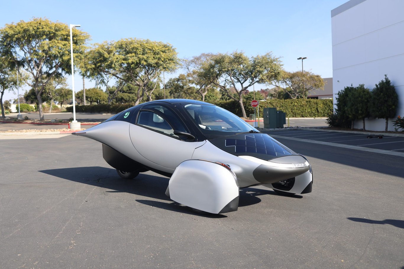 TechDogs-"An Image Of Aptera's Solar-Powered Electric Vehicle"
