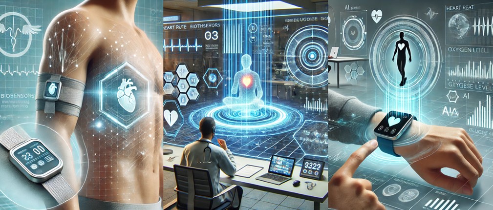 TechDogs-"AI-Powered Biosensors"-"An Image Showing Wearable AI-Powered Biosensors"