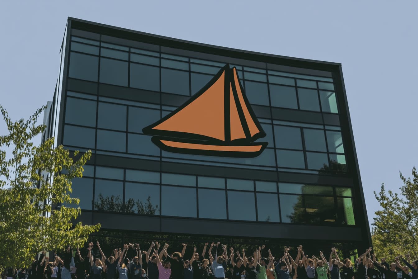 TechDogs-"An Image Showing Midjourney Building"