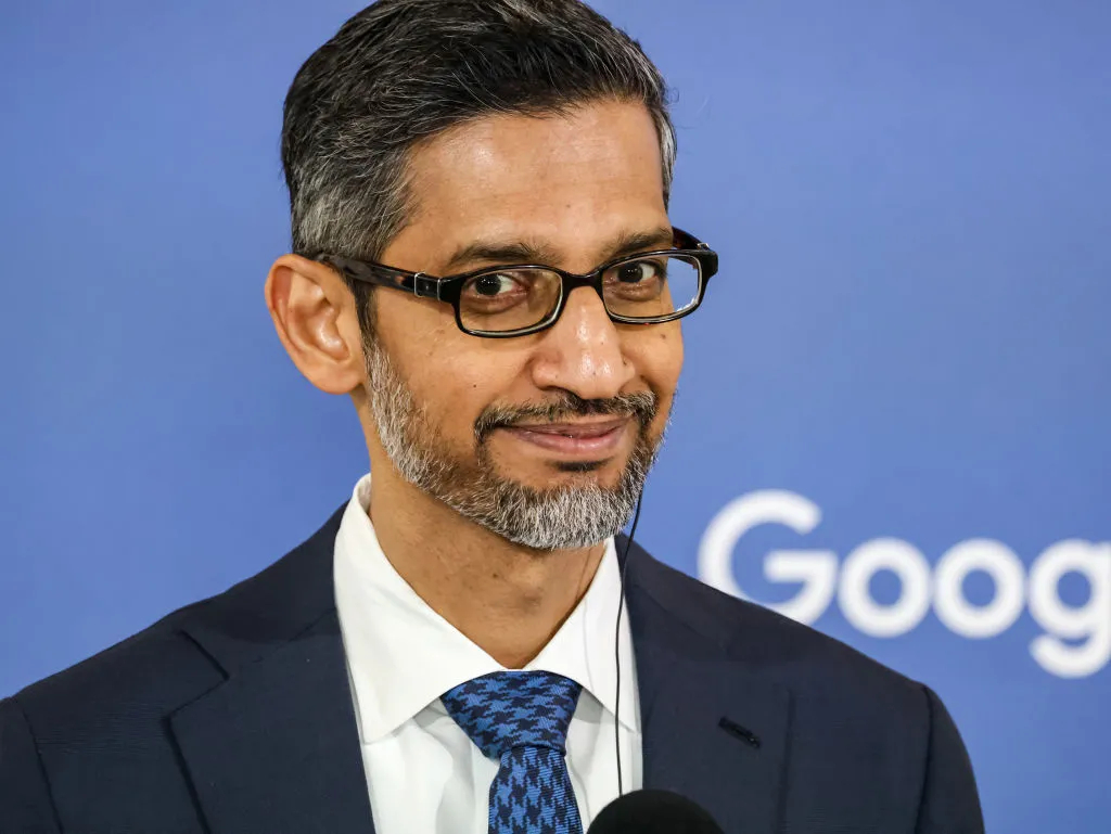 TechDogs-"An Image Of Sundar Pichai, CEO Of Google"
