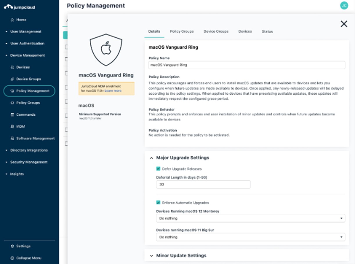 TechDogs-"Tool 1: JumpCloud"-"A Screenshot Of JumpCloud"