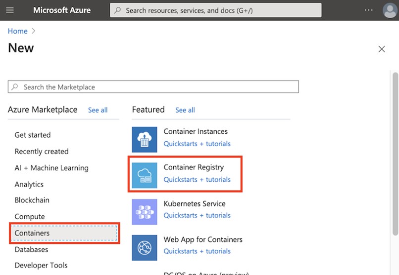 TechDogs-"Tool 4: Azure Container Registry"-"An Image Showing The Dashboard Of Azure Container Registry"