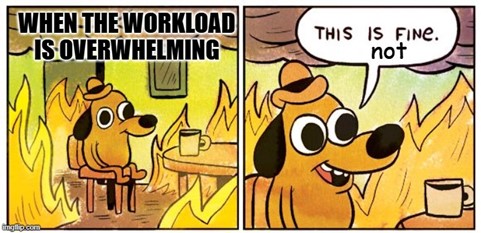 TechDogs-"Trend 5: Mental Health Awareness Will Shape The Future Of Work"-"A Meme About Mental Health At Workplace"