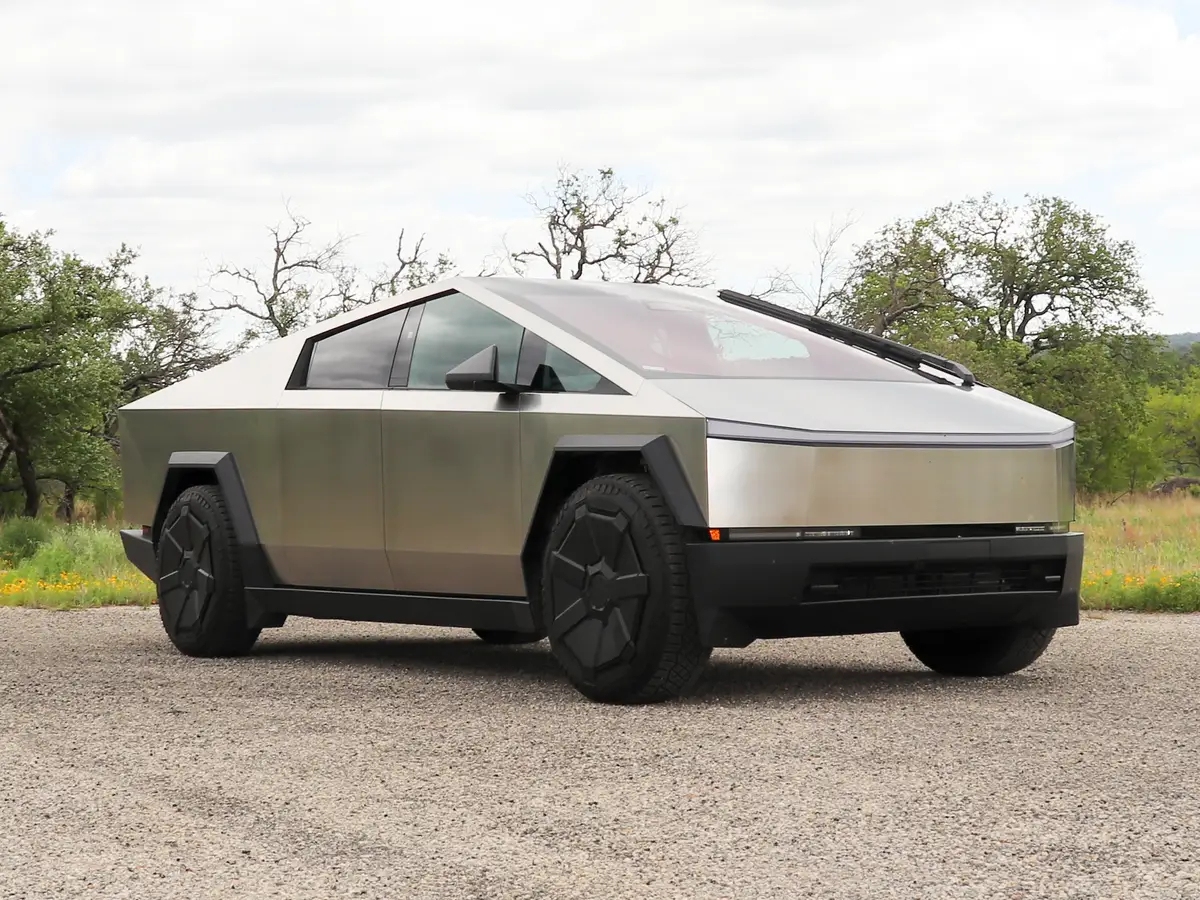 TechDogs-"An Image Of A Tesla Cybertruck"