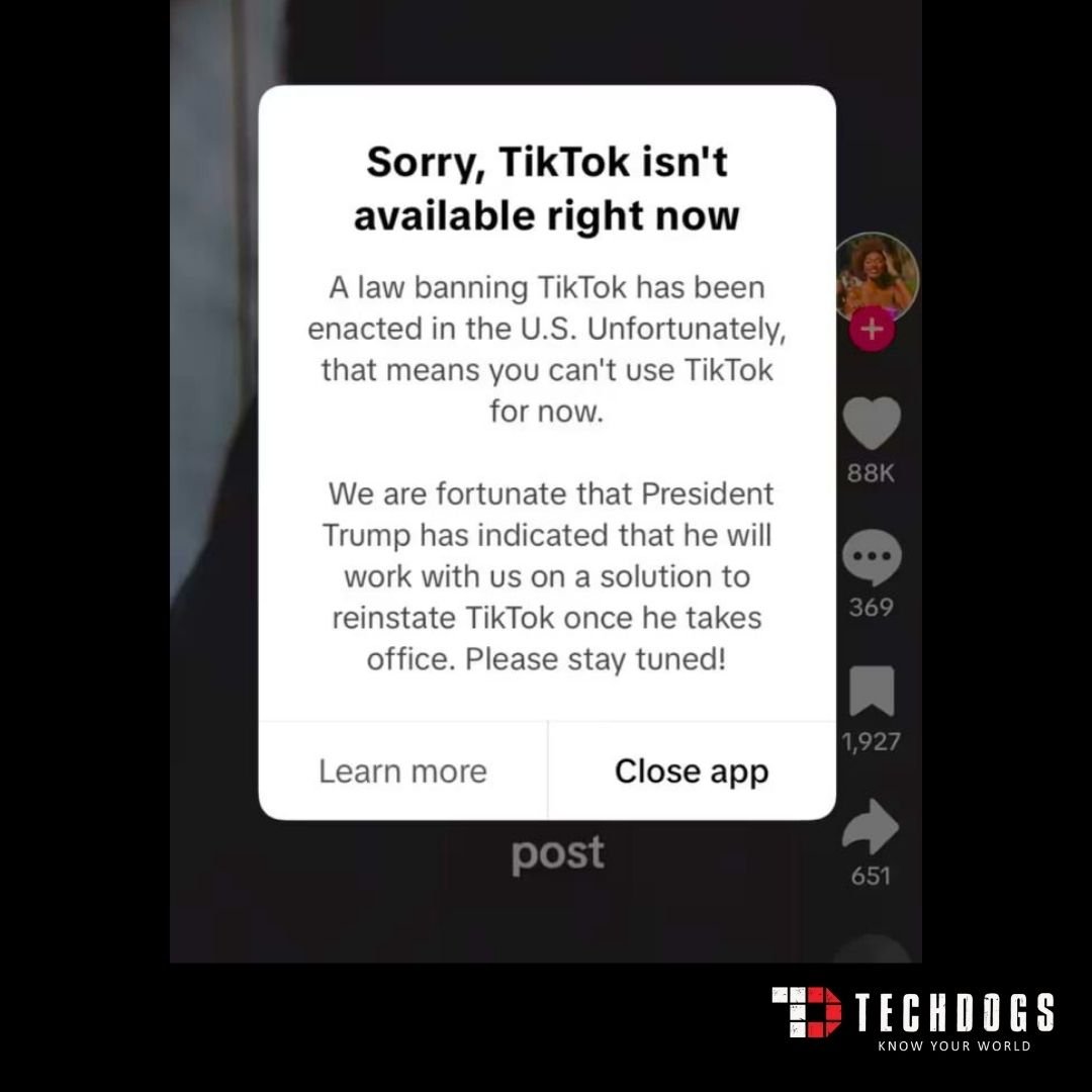 TechDogs-"An Image Of TikTok's Message"