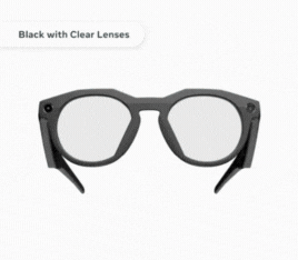 TechDogs-"A GIF Of The Oakley Meta Smart Glasses"