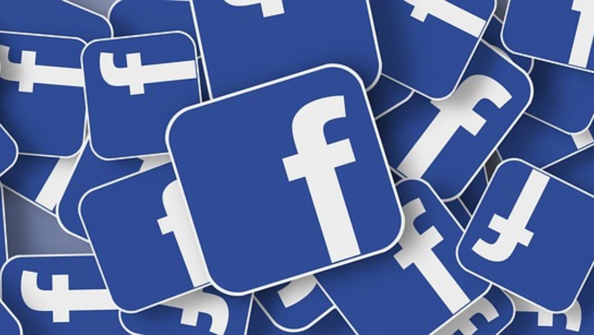 TechDogs-"An Image Showing Facebook Logos Stacked Together"
