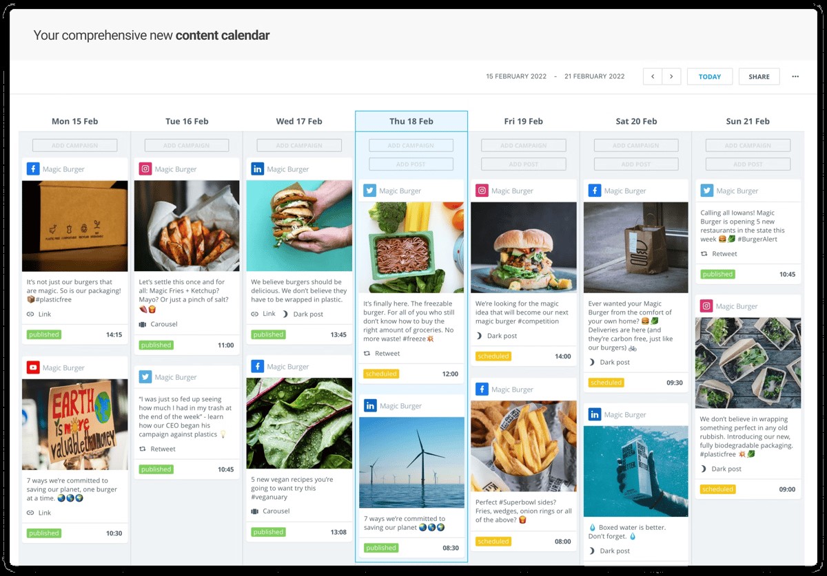 TechDogs-"Tool 3: Brandwatch Social Media Management"-"A Screenshot Of The Dashboard Page Of Brandwatch"