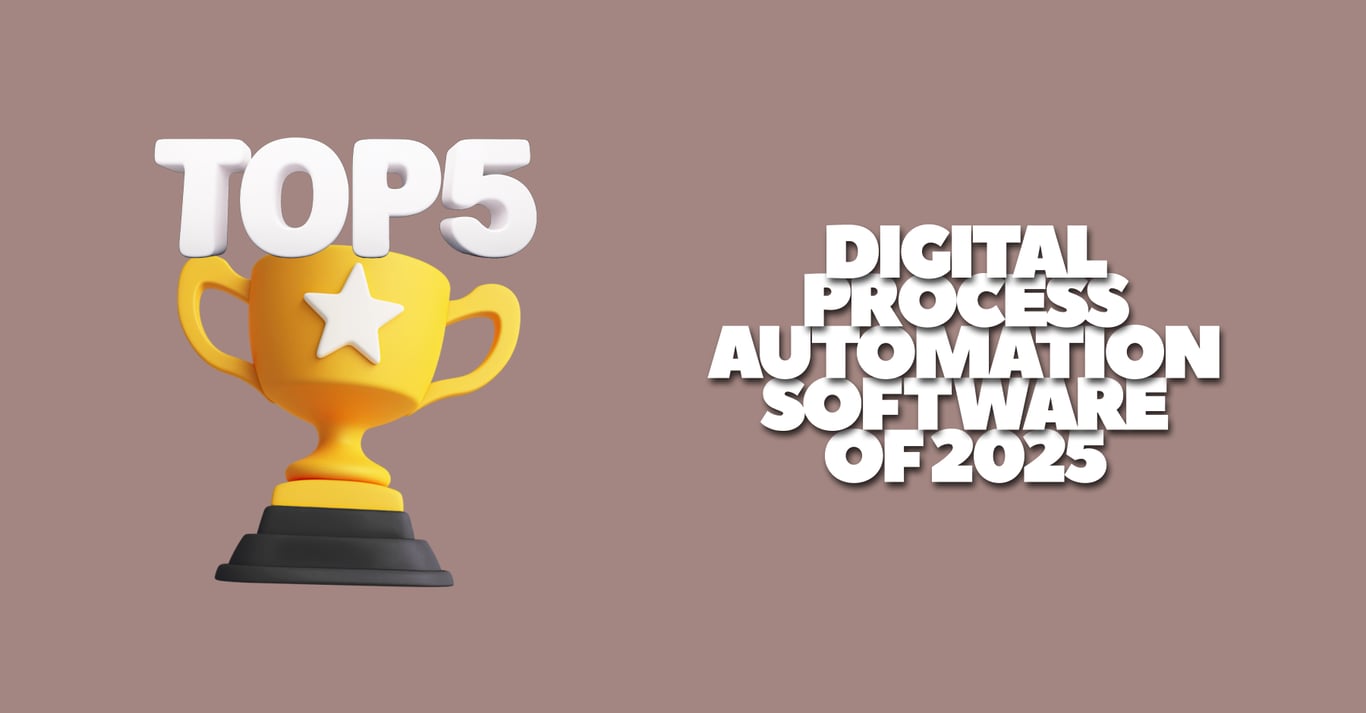 TechDogs-"Top 5 Digital Process Automation Software Of 2025"