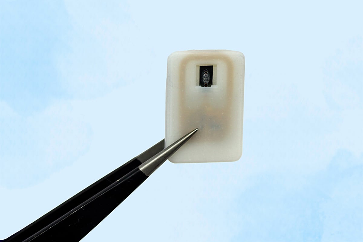 TechDogs-"MIT Smart Glucagon Implant Next To A Standard Pill For Size Comparison"