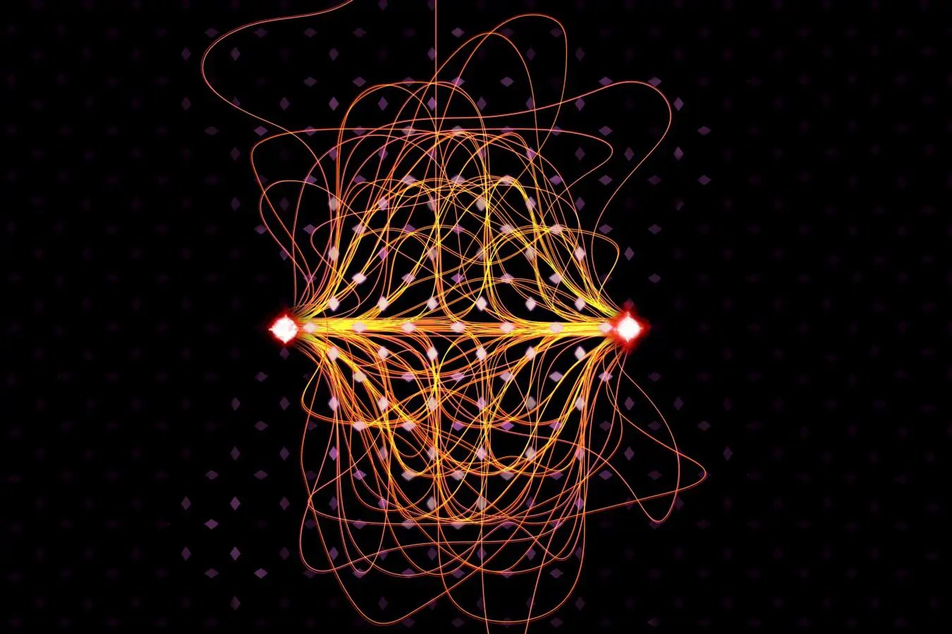 TechDogs-"An Image Showing A Quantum Computer Simulating High-Energy Physics"