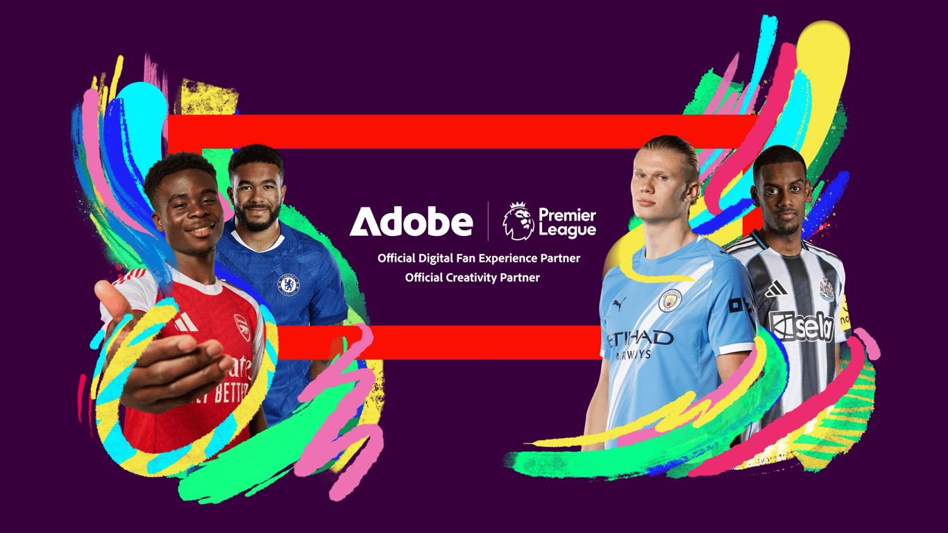 TechDogs-"An Image Depicting Adobe And The Premier League's Multi-Year Partnership"
