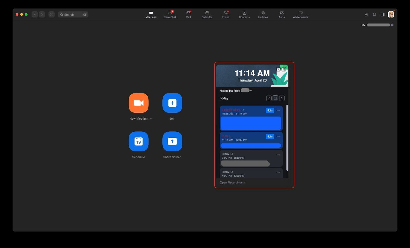 TechDogs-“Tool 4: Zoom Platform” - “A Screenshot Of Zoom Platform Dashboard”