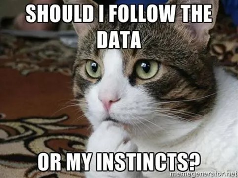 TechDogs-"Trend 1: Data And Text Analytics Will Continue To Dominate"-"A Meme About Data And text Analytics"