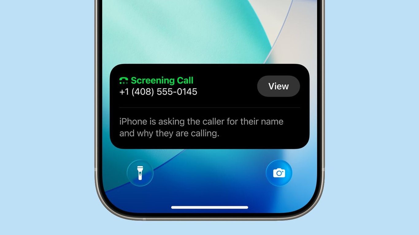 TechDogs-"Making Calls Gets Easier With iOS 26"-"Screenshot Of Screening Call On iPhone"