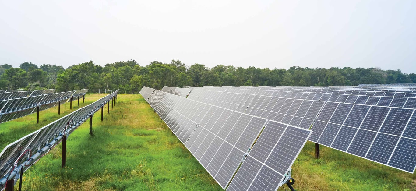 TechDogs-"An Image Of A EDP Renewables North America Solar Farm"