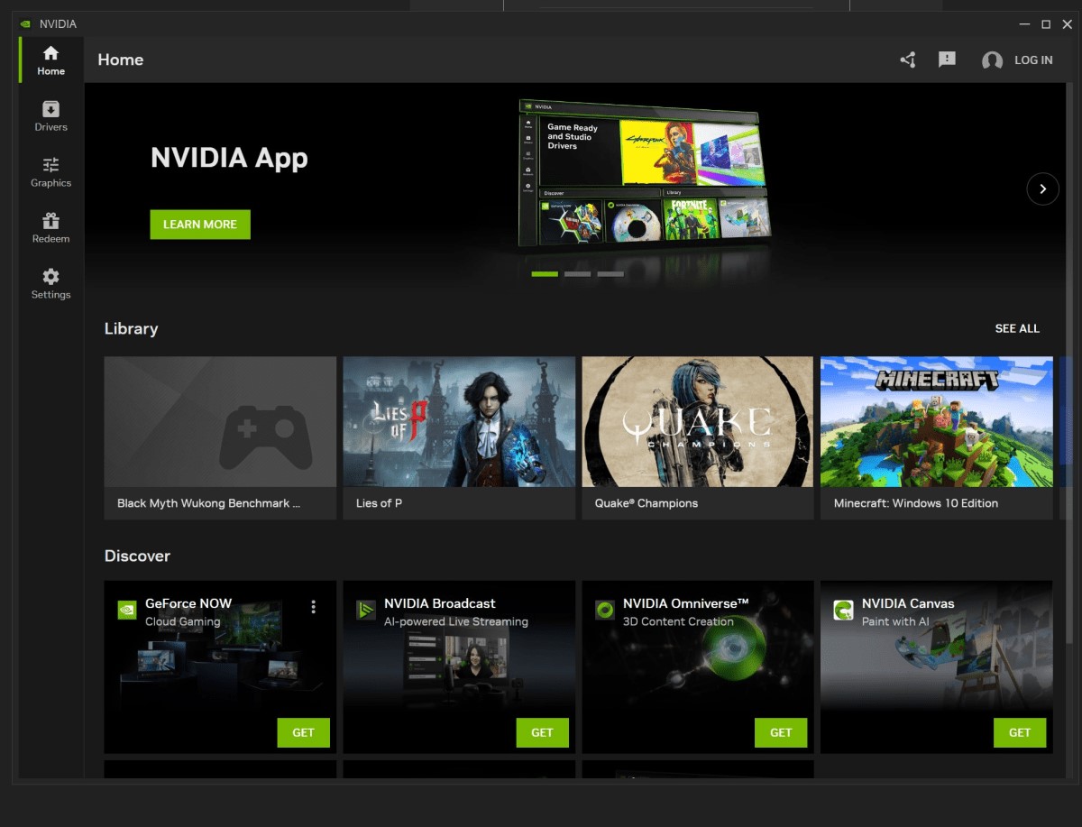 TechDogs-"Tool 5: Nvidia GeForce Now"-"A Screenshot Of Nvidia GeForce Now Dashboard"