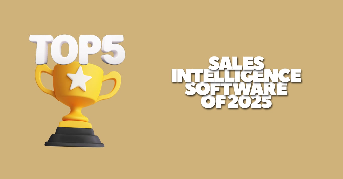 TechDogs-"Top 5 Sales Intelligence Software Of 2025"
