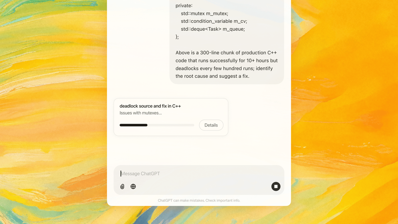 TechDogs-"An Image Showing ChatGPT Pro In Use"