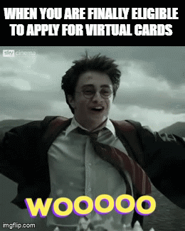 TechDogs-"What Is A Virtual Card?"-"A GIF About Virtual Card - Harry Potter"