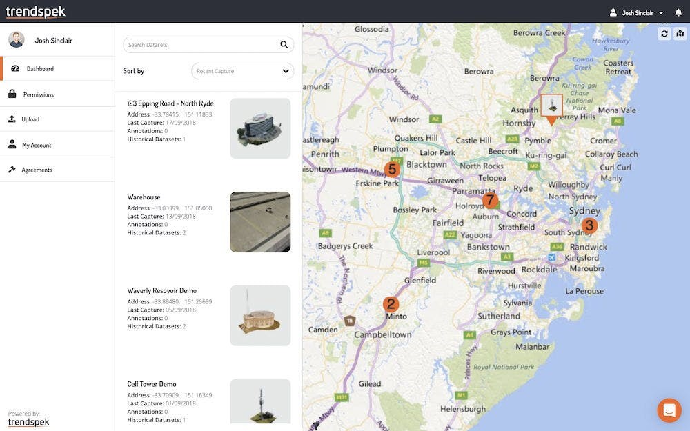 TechDogs-“Tool 2: Trendspek” - “A Screenshot Of Trendspek Dashboard”