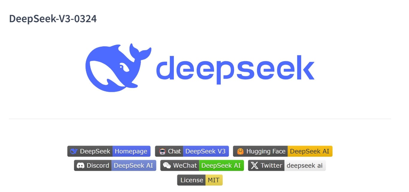 TechDogs-"An Image Showing DeepSeek Logo With Its Models"