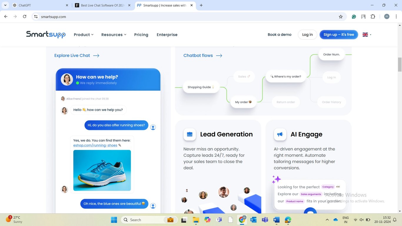 TechDogs-"Tool 2: Smartsupp"-"A Screenshot Of Smartsupp Dashboard"