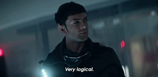 TechDogs-"What Are Attentive Reasoning Queries (ARQs)?"-"A Gif Showing A Scene From Star Trek Strange New Worlds With A Text - Very Logical"