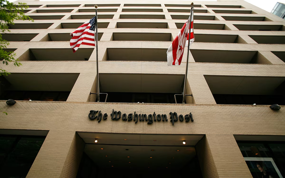 TechDogs-"An Image Showing The Washington Post Building"