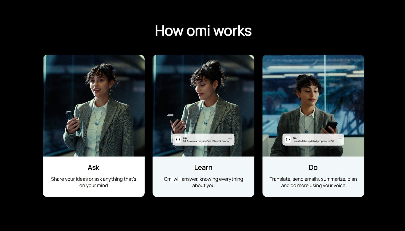 TechDogs-"An Image Showing How Omi Works"