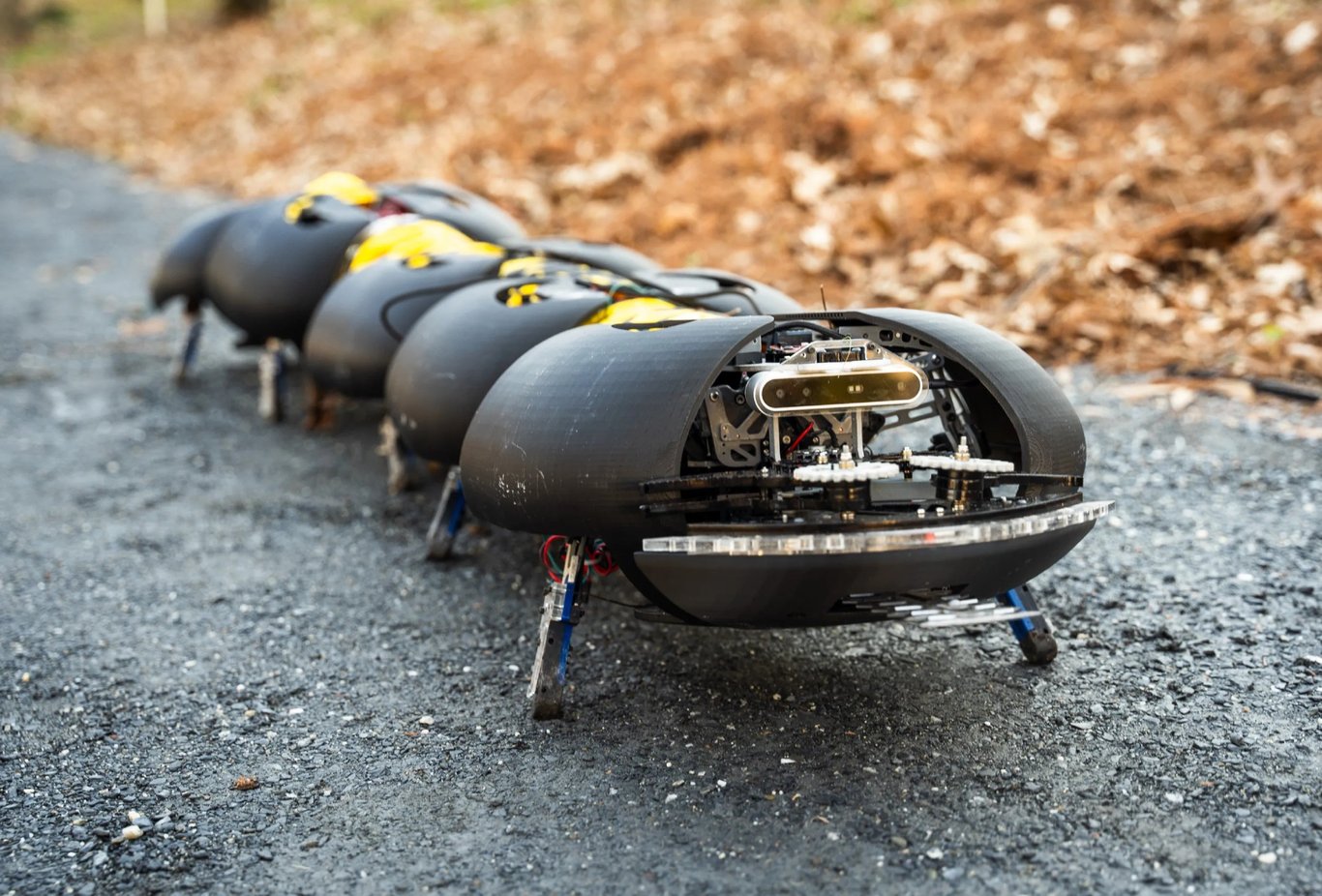 TechDogs-"An Image Showing Ground Control Robotics’ Giant Centipede"