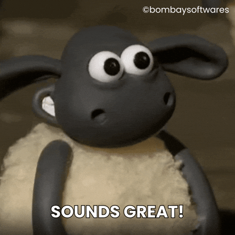 TechDogs-"What Makes A Headphone ‘Premium’ In 2025?"-"A Gif From Shawn The Sheep With A Text - Sounds Great!"