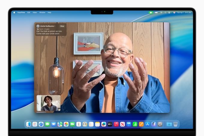 TechDogs-"Live Translation"-"A Screengrab Of A FaceTime Video With Live Subtitles"