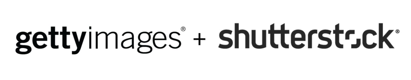 TechDogs-"An Image Of Getty Images' And Shutterstock's Logo"