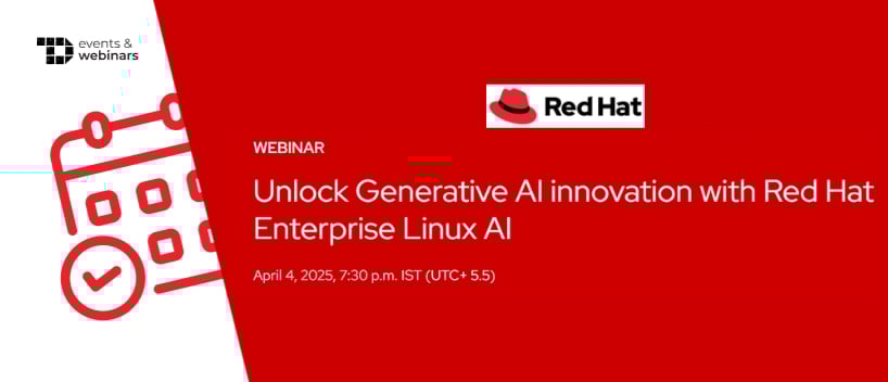 TechDogs-"Unlock Generative AI innovation with Red Hat Enterprise Linux AI"
