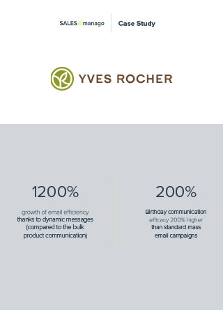 TechDogs- "Discover The Success Story Of Yves Rocher Achieved With SALESmanago"