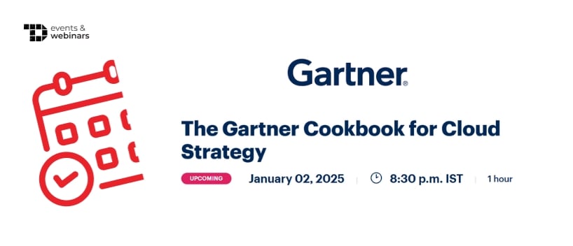 TechDogs-"The Gartner Cookbook for Cloud Strategy"